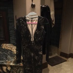 Bebe lace midi dress